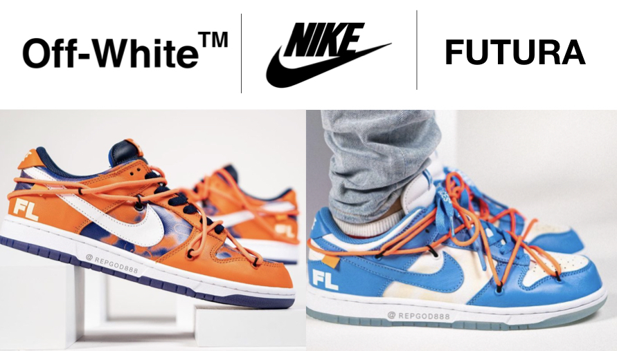 Off-White™ x Futura x Nike Dunk Low三方聯名實穿圖輯曝光！碗都要敲破了，什麼時候才要發？