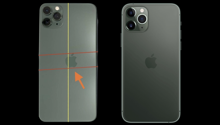 蘋果Apple歪掉啦！億分之一的LOGO印歪iPhone 11 Pro，竟然要價七萬多還搶破頭？！