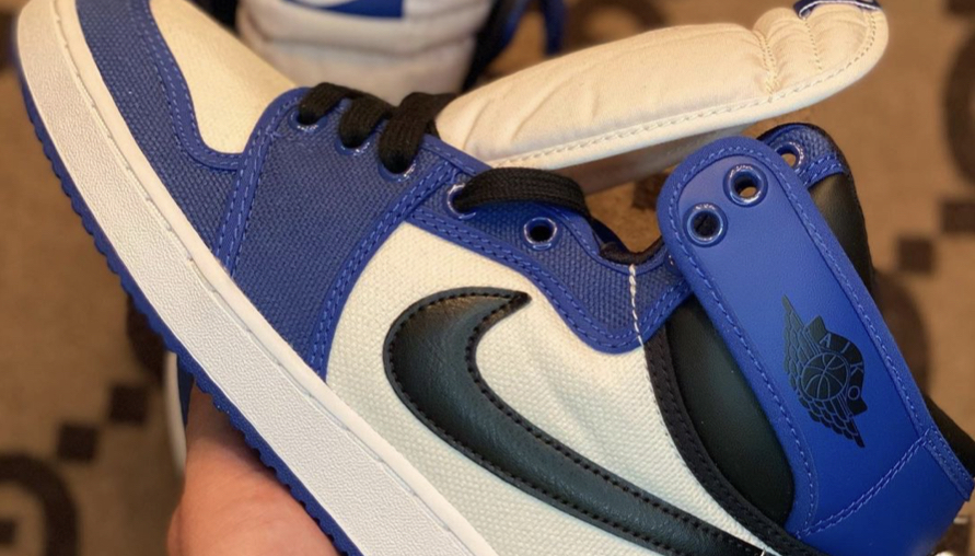 平民AJ1登場！Air Jordan 1 KO Retro「Storm Blue」實鞋照曝光，藍白配色完全就是夏天標配！