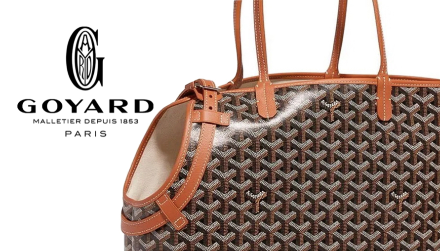 毛小孩也能擁有屬於自己的 Goyard ！經典托特包缺一角，Goyard 最新「寵物專用外出包」正式登場