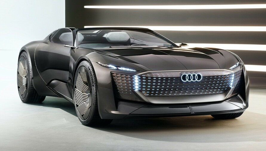 豪華電能車款再多一選擇！Audi 正式亮相「軸距可伸縮」全新電能概念車 Skysphere，未來代步選項打開全新維度