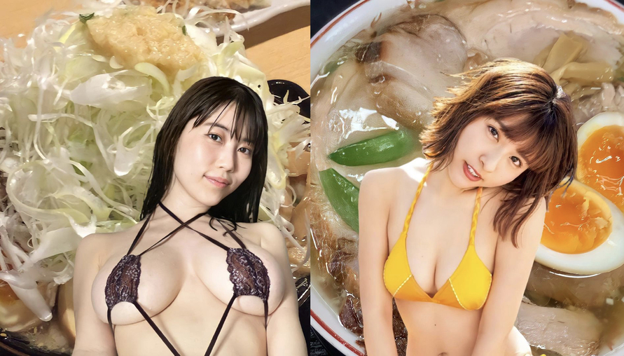 看著拉麵的照片讓你「下面硬」了？日本神秘IG帳號公開，美食「撞」美女根本太香！