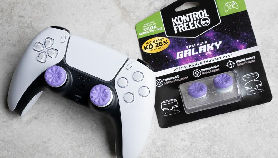 賊好用了這個！Kontrolfreek 推出全新搖桿神器，四爪搖桿鍵帽。超高穩定性及靈敏度，讓你一秒變遊戲大神