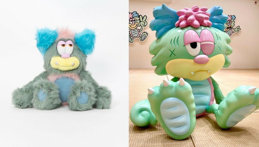 粉粉嫩嫩的小怪物具現化！紀念個展，VERDY 全新原創角色「Visty」毛絨玩偶將在這天抽籤販售