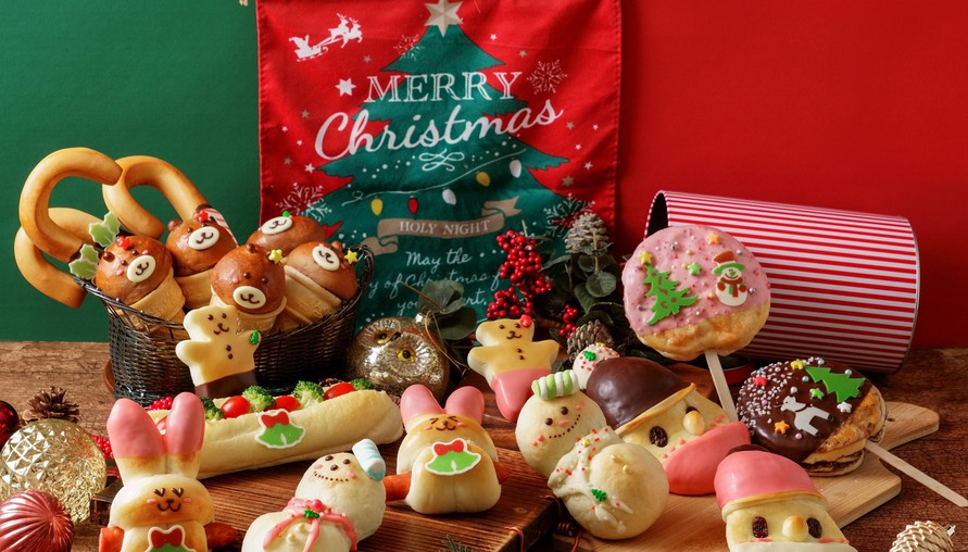 神旺大飯店普諾麵包坊，年度聖誕食尚大軍來襲！耶誕平安慕斯琳、造型糖霜薑餅，17款吸眼球的節慶烘焙香甜登場！