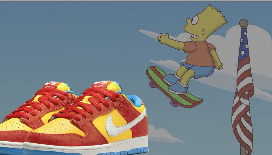 最潮卡通角色，《The Simpsons》再度占據版面，Nike SB Dunk Low 全新配色「Bart Simpson」官方圖輯釋出！