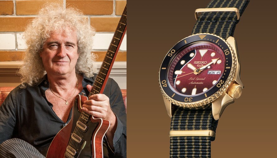 傳奇聯手再現熱冒限量：Seiko 攜手搖滾天團 Queen 樂手 Brian May 推出全新聯名錶款