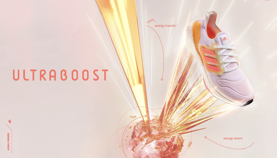 春天跑起來，感覺就出來！adidas UltraBOOST 22  全新限定配色釋出，櫻花粉高顏值登場！