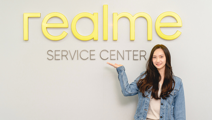 realme 野蠻越級成長，搶下中高階市場線上第三，首家獨立服務中心4月19日正式啟用 入台3年在地深耕，啟動首個年輕新血招募計畫，與新世代一同潮玩熱血改變世界