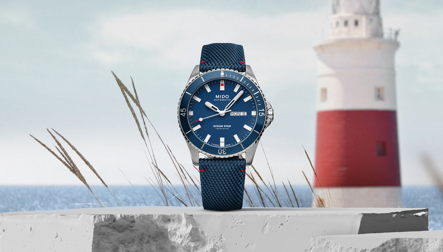 MIDO Ocean Star美度表海洋之星靈感源於建築20週年限量錶 向直布羅陀燈塔致敬 展現航海探險家的冒險精神