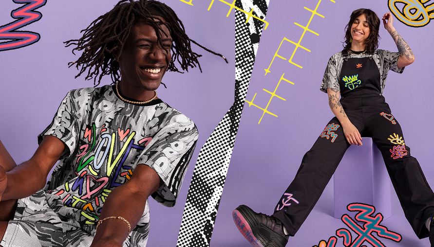 adidas Originals 與藝術家 Kris Andrew Small “PRIDE驕傲月”合作系列繽紛登場 活力原創表達愛與多元