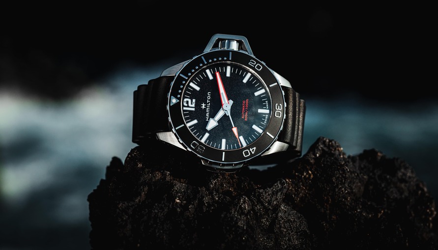 專為水下探險家打造的精密儀器 全新漢米爾頓卡其海軍系列 Frogman 自動上鍊腕錶 大膽無畏的深海英雄