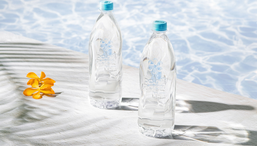 可口可樂新品牌「bonaqua 怡漾」無標籤鹼性離子水  打造全透明瓶身  取代既有瓶標 增加回收便利性