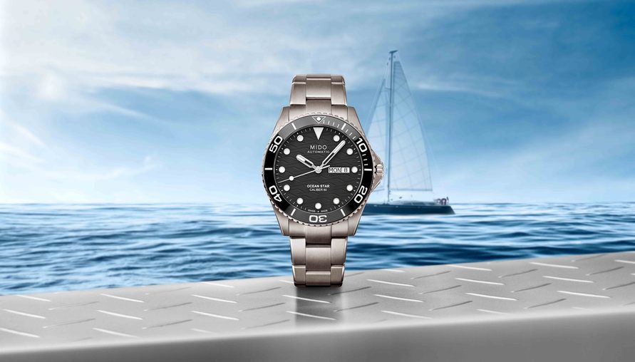 超輕盈鈦合金材質腕錶 自由冒險毫無束縛 MIDO OCEAN STAR 200C海洋之星200米陶瓷圈鈦金屬腕錶