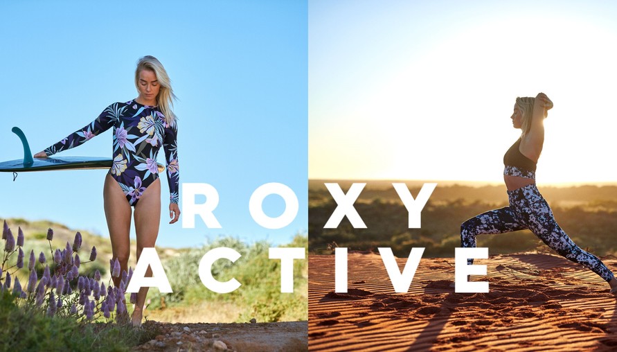 以永續概念打造上山下海都能穿的「水陸兩著」時髦運動服 ROXY ACTIVE運動系列 秋季新品上市 