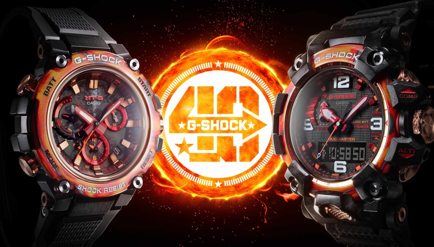 預熱 40 周年G-SHOCK公開首波紀念錶款