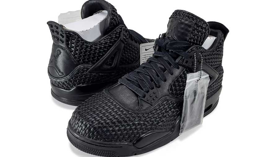 「編織傳奇」Air Jordan 4 Premium黑編織版驚艷登場！