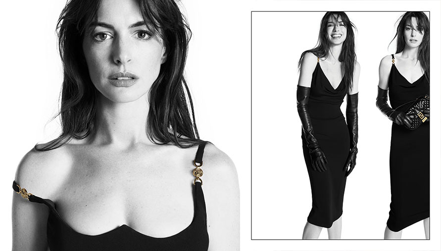 「當時尚遇上實力派」Anne Hathaway 與李宇春攜手演繹 Versace ICONS 系列