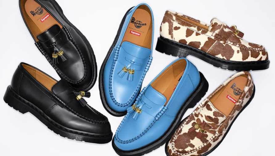 搭上英倫風潮：Supreme X Dr. Martens 2023春季聯名新鞋即將發售！