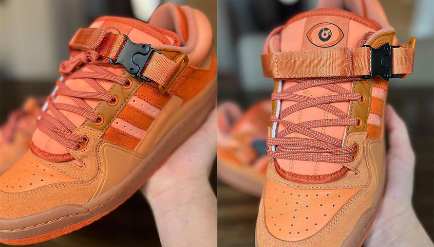 快搶先看！Bad Bunny x adidas最新聯名鞋款綻放橙色熱情
