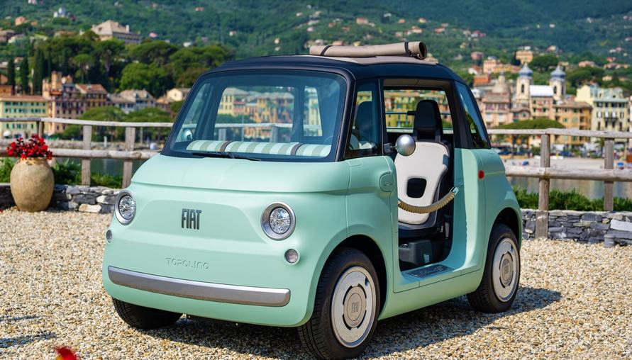 Fiat震撼推出「Topolino」！環保小電車風靡年輕人！