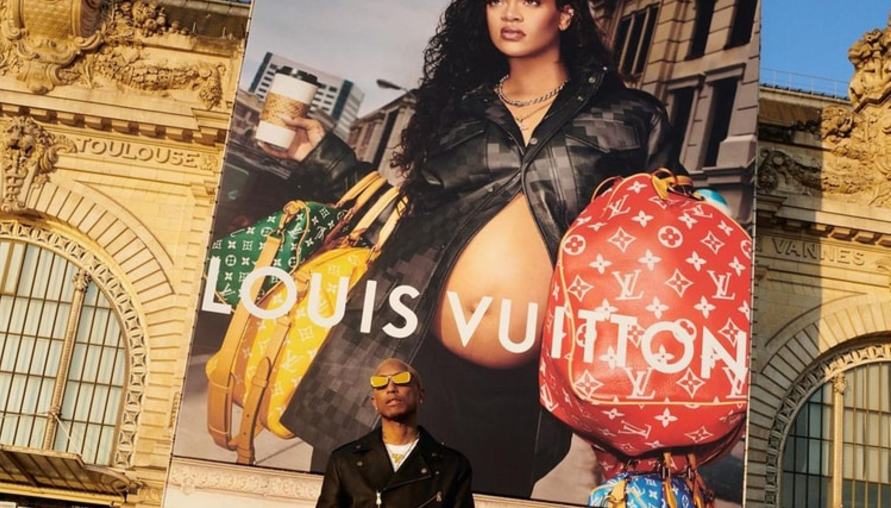 霸氣孕婦 Rihanna 配合 Pharrell，展現LV的旅行家靈魂！