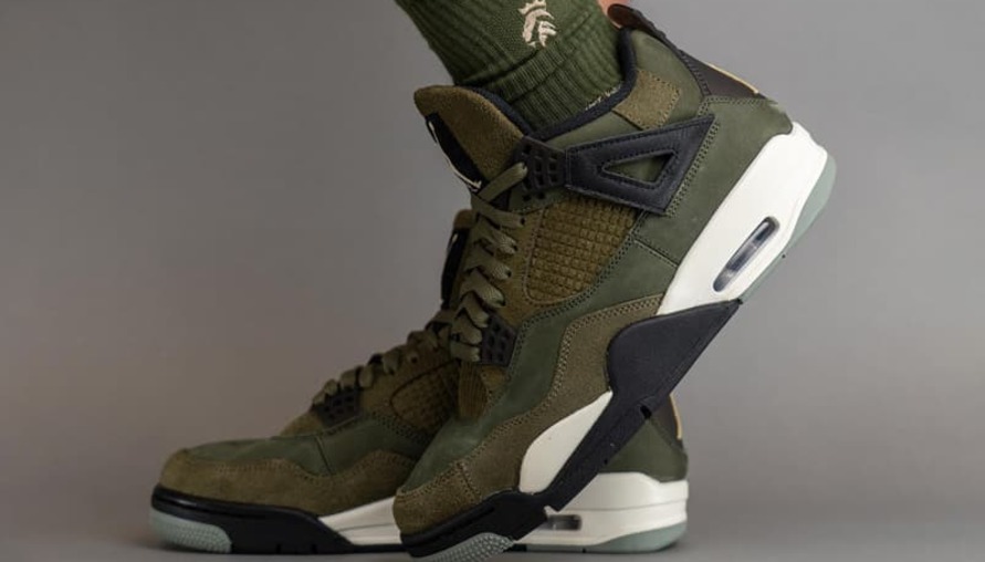 Air Jordan 4 Craft「Medium Olive」- 超凡的細節，展現魅力的綠調！