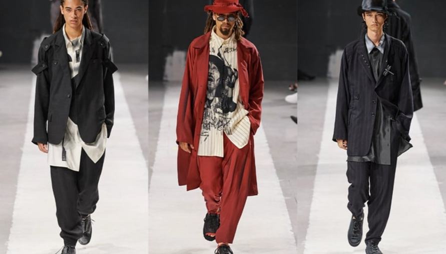 從巴黎時裝周直送：山本耀司以對比性大玩創新，2024春夏男裝系列引領新一波時尚潮流！