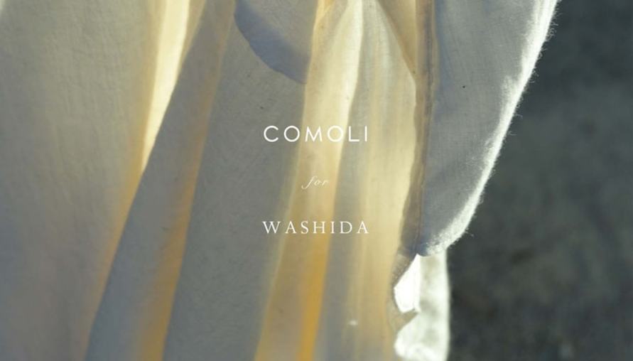 一見鍾情的襯衫！WASHIDA 聯名 COMOLI 週年紀念款，再次定義時尚風格