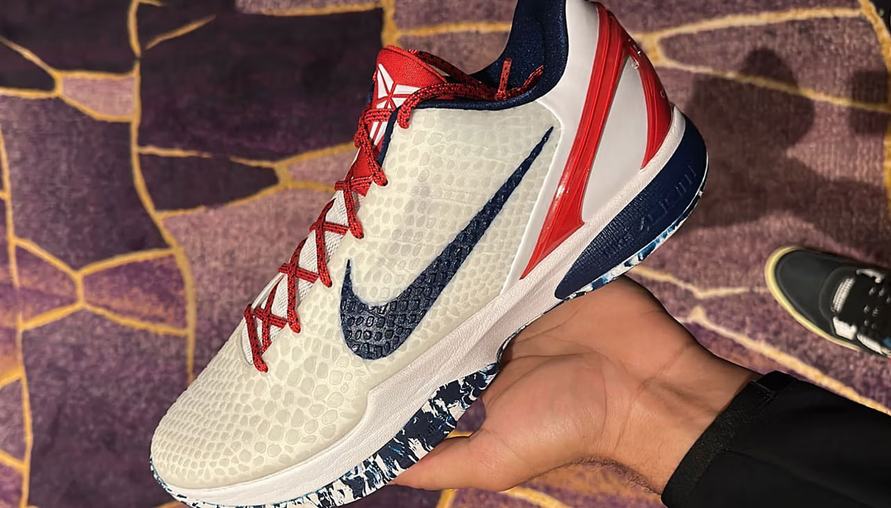 Nike Kobe 6 Protro 展現熱血美國精神，新「Team USA」配色在 2023 FIBA 世界盃大放異彩