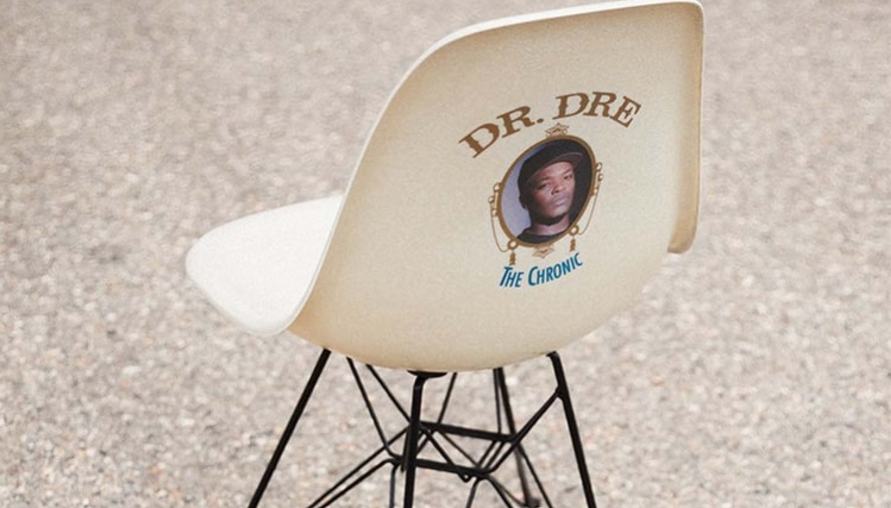 「音樂與設計的完美融合」Modernica x Dr.Dre 限量版《The Chronic》貝殼椅