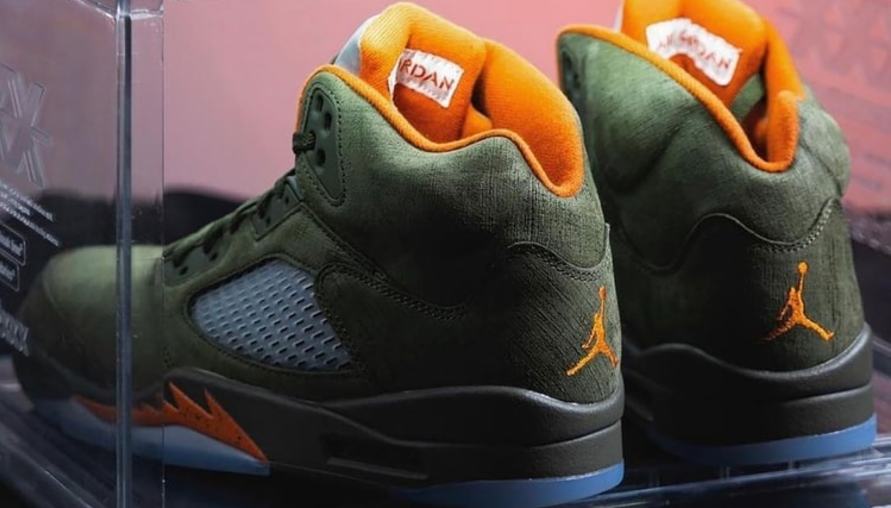 重磅！Air Jordan 5經典「Olive」色系將回歸