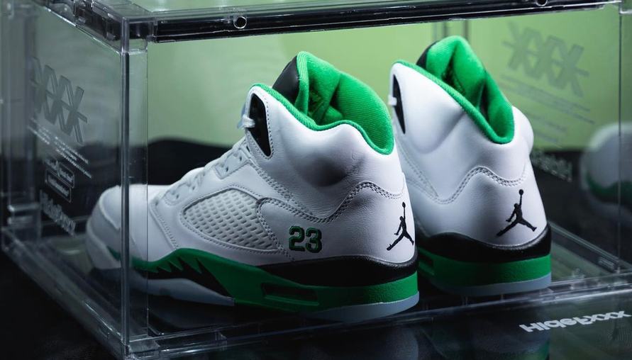 Jordan Brand 推出新配色 Air Jordan 5 「Lucky Green」！