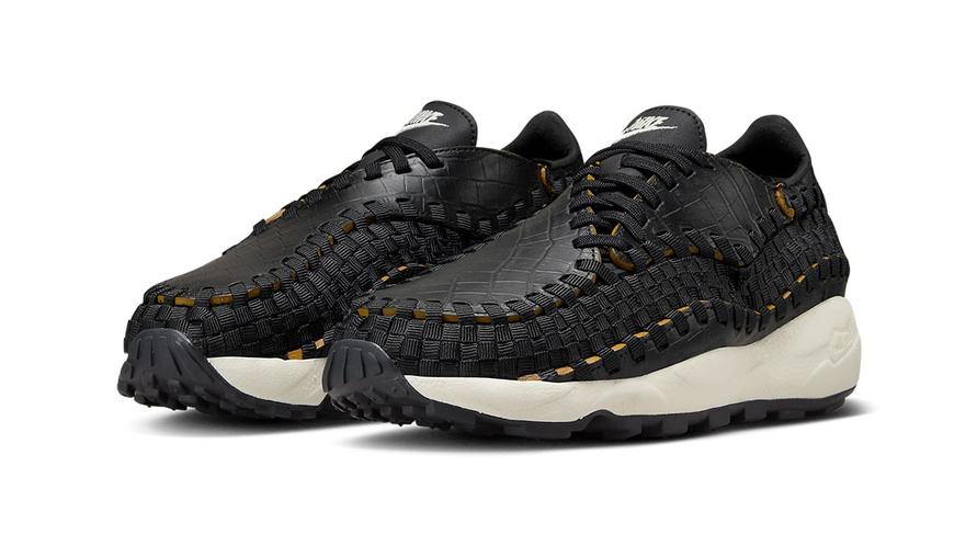 "Nike Air Footscape Woven" 示出全新黑鱷魚款！