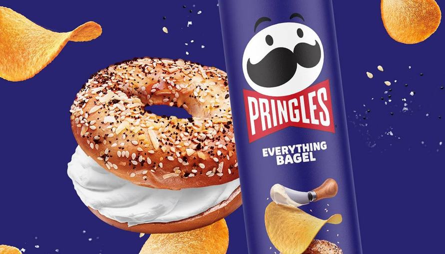 「Pringles」狂搞上線！美版『萬能貝果』口味洋芋片來啦！
