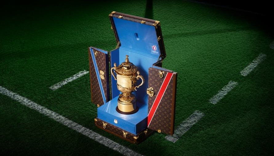 Louis Vuitton 打破傳統！法國橄欖世界盃獎盃入住LV「五星級」專屬盒