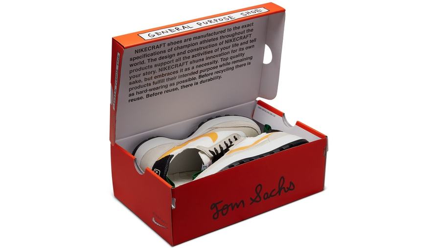 「灰白之巔」太嚇人了吧！Tom Sachs 聯名 NikeCraft 新鞋你敢戴嗎？