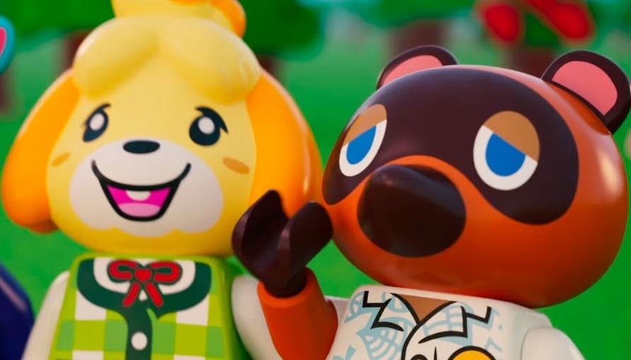 LEGO 找上動森！超夯動物森友會跨界登場！Nintendo 首度曝光。