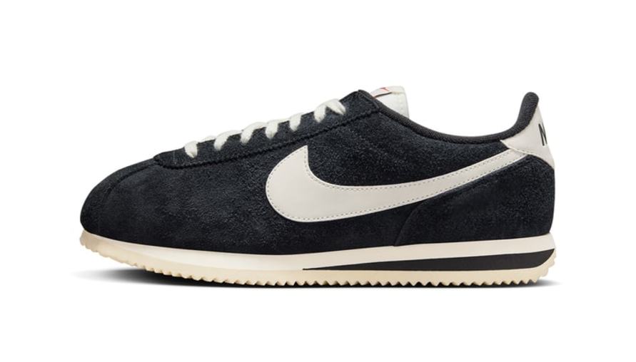 Nike Cortez 麂皮新裝登場！「Black Suede」風格無界限