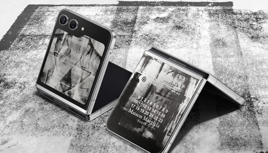 Samsung 與 Maison Margiela 聯袂打造，時尚界最矚目的科技傑作 Galaxy Z Flip5 限量版