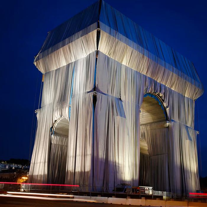巴黎奧運賽事新成員：Christo與Jeanne-Claude的「包裹凱旋門」