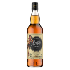 Sailor Jerry Spiced Rum，傑瑞水手蘭姆酒，配方是改編自配給在18世紀海軍蘭姆酒的原始配方，肉桂、香草豆莢、可可這些全天然的香料讓這隻充滿傳奇性的蘭姆酒擁有滑順的口感與令人驚豔的變化性。濃郁的香草口感夾帶的豆蔻與肉桂口感，尾韻為悠長的香甜與太妃糖結合的完美口感。品飲初期會帶有香草的味道，再連接奶油、太妃糖、肉桂的天然香料味道。