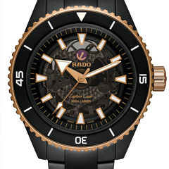 瑞士雷達表Captain_Cook庫克船長高科技陶瓷鏤空自動腕錶_R32127162