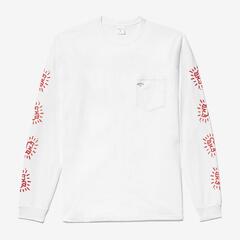 Noah x Keith Haring Long Sleeve Pocket Tee