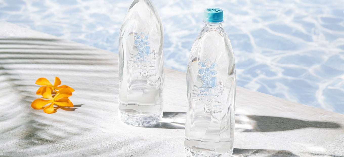 可口可樂新品牌「bonaqua 怡漾」無標籤鹼性離子水  打造全透明瓶身  取代既有瓶標 增加回收便利性